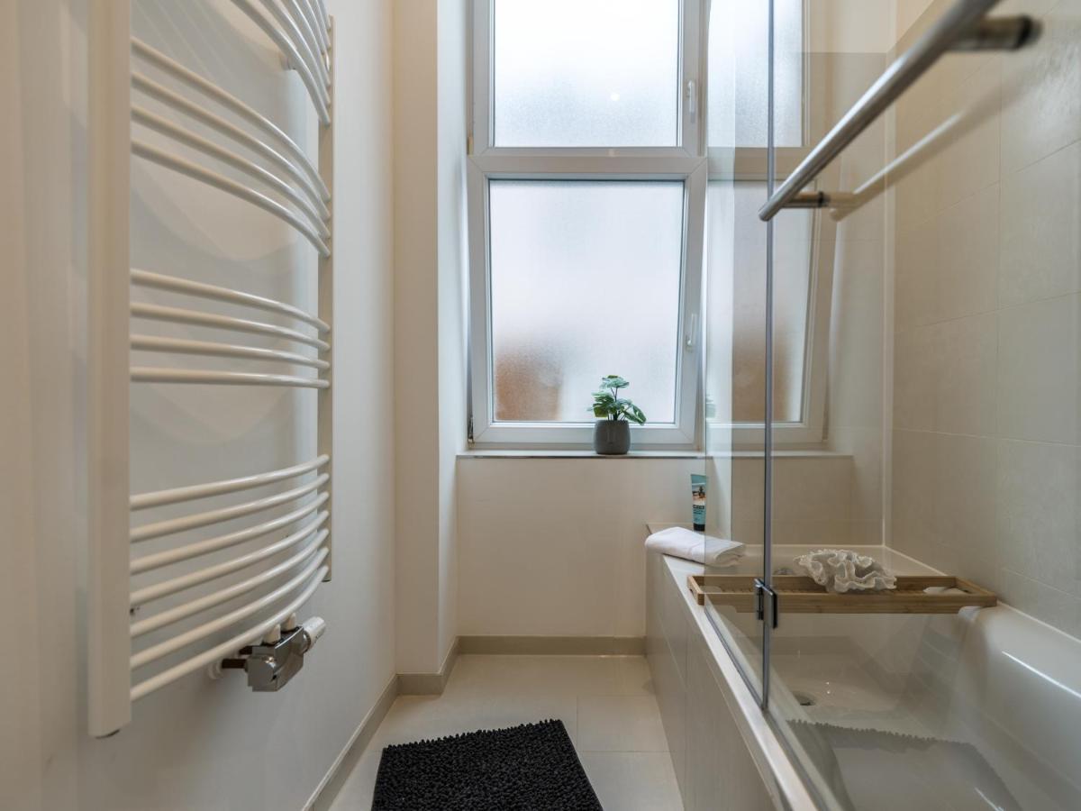 Hochwertige Altbauwohnung Im Modernen Stil In Wiesbaden - Kueche - Terrasse - Wlan - Zentral Ngoại thất bức ảnh