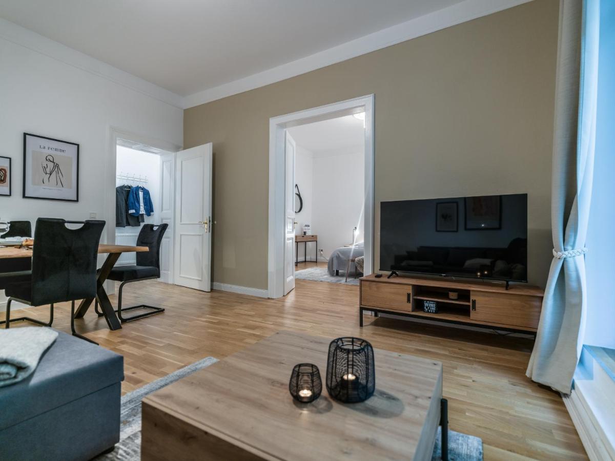 Hochwertige Altbauwohnung Im Modernen Stil In Wiesbaden - Kueche - Terrasse - Wlan - Zentral Ngoại thất bức ảnh