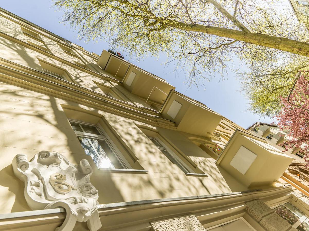 Hochwertige Altbauwohnung Im Modernen Stil In Wiesbaden - Kueche - Terrasse - Wlan - Zentral Ngoại thất bức ảnh