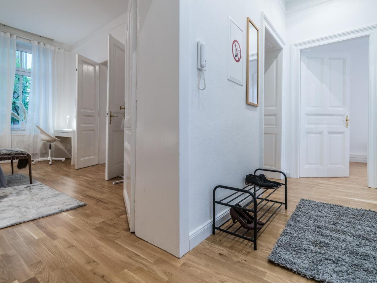 Hochwertige Altbauwohnung Im Modernen Stil In Wiesbaden - Kueche - Terrasse - Wlan - Zentral Ngoại thất bức ảnh